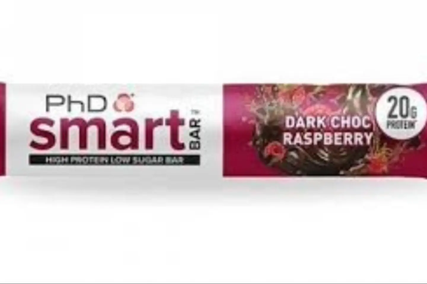 Ph D Smart Bar Dark Choc Raspberry