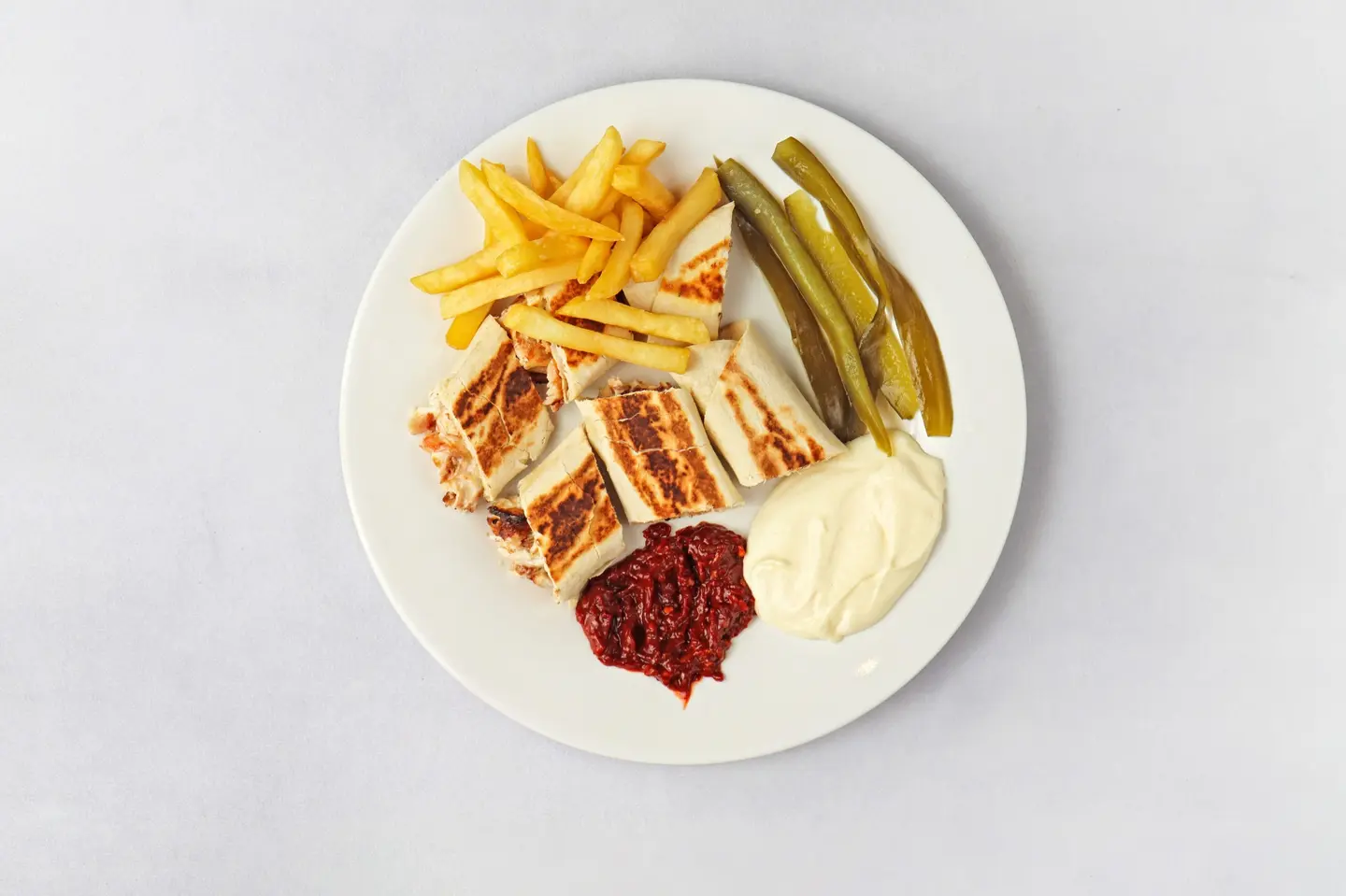 صحن عربي عادي