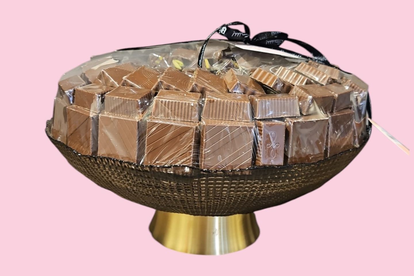 Chocolate Plate With Base 5537