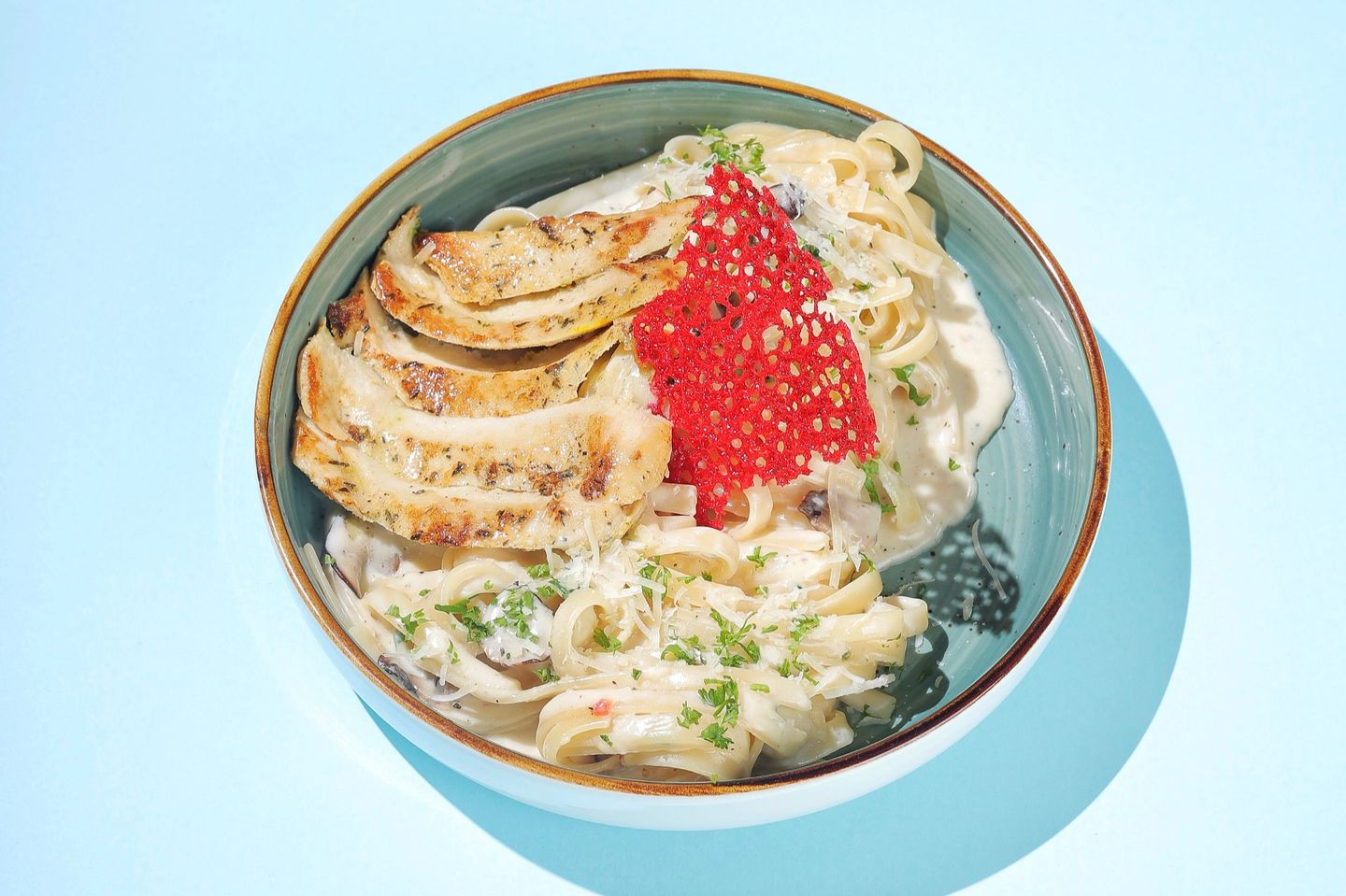 Fettuccini Chicken Mushroom