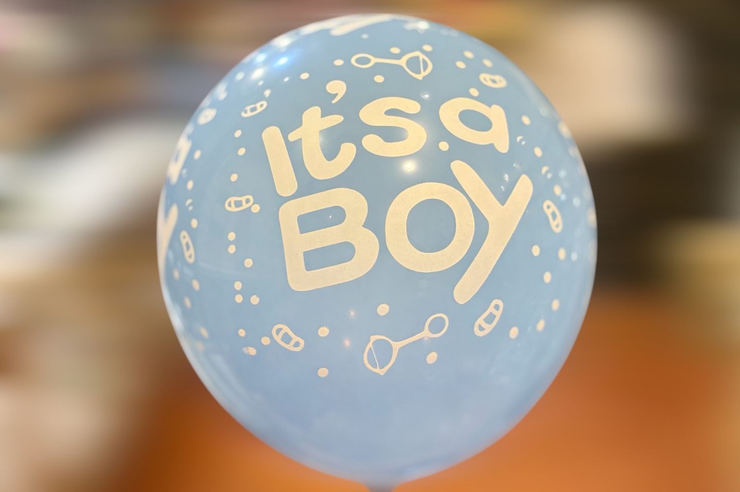 Blue Baby Balloon