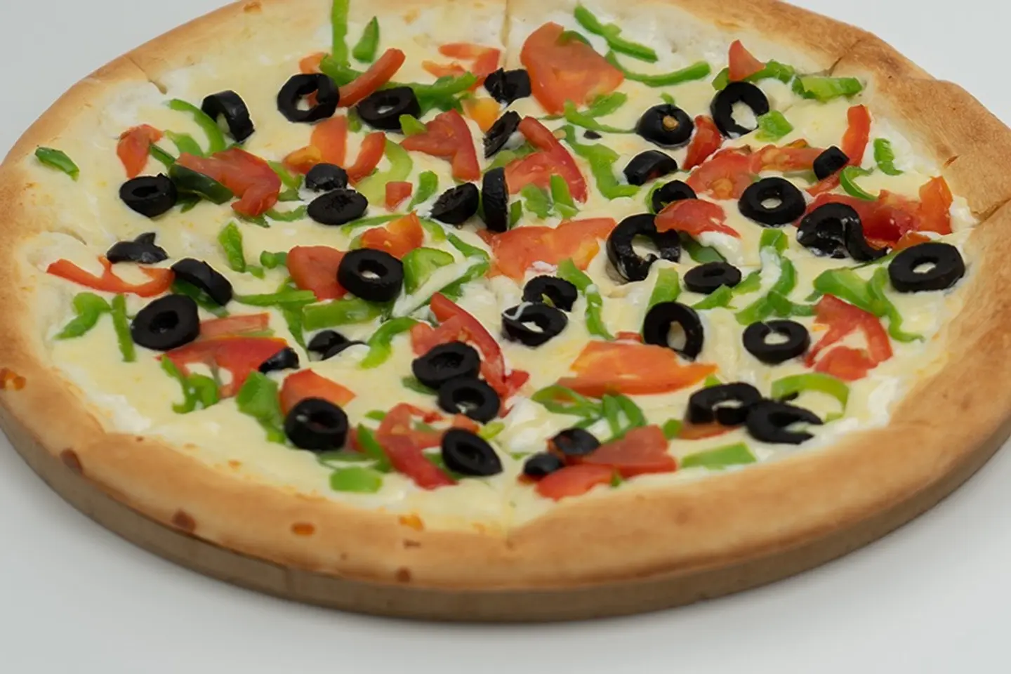 Vegetable Liquid Cheese Pizza