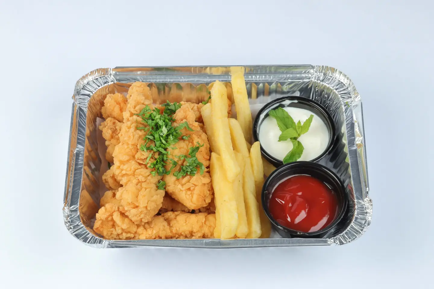 Strips Meal 6 Pieces