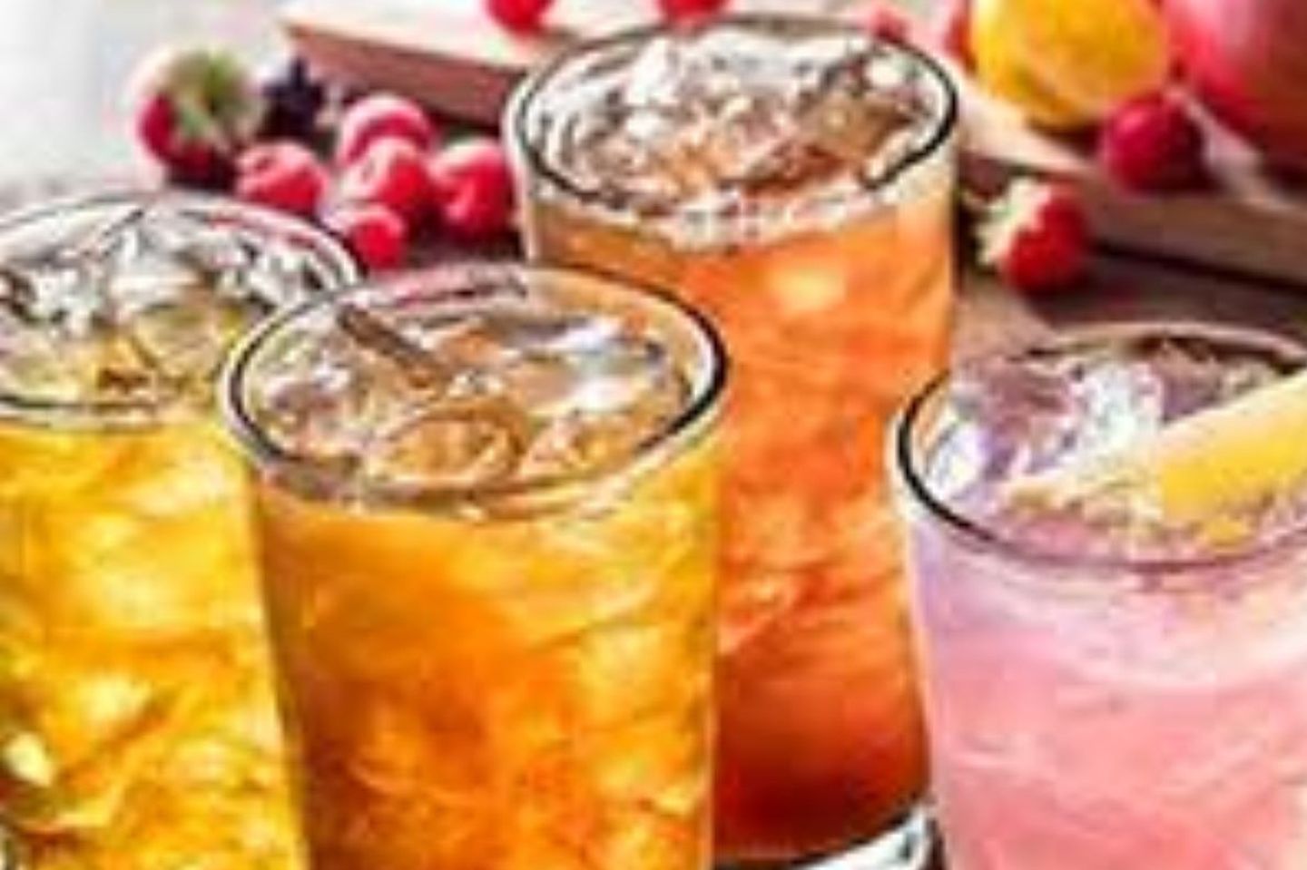 Mango Strawberry Ice Tea