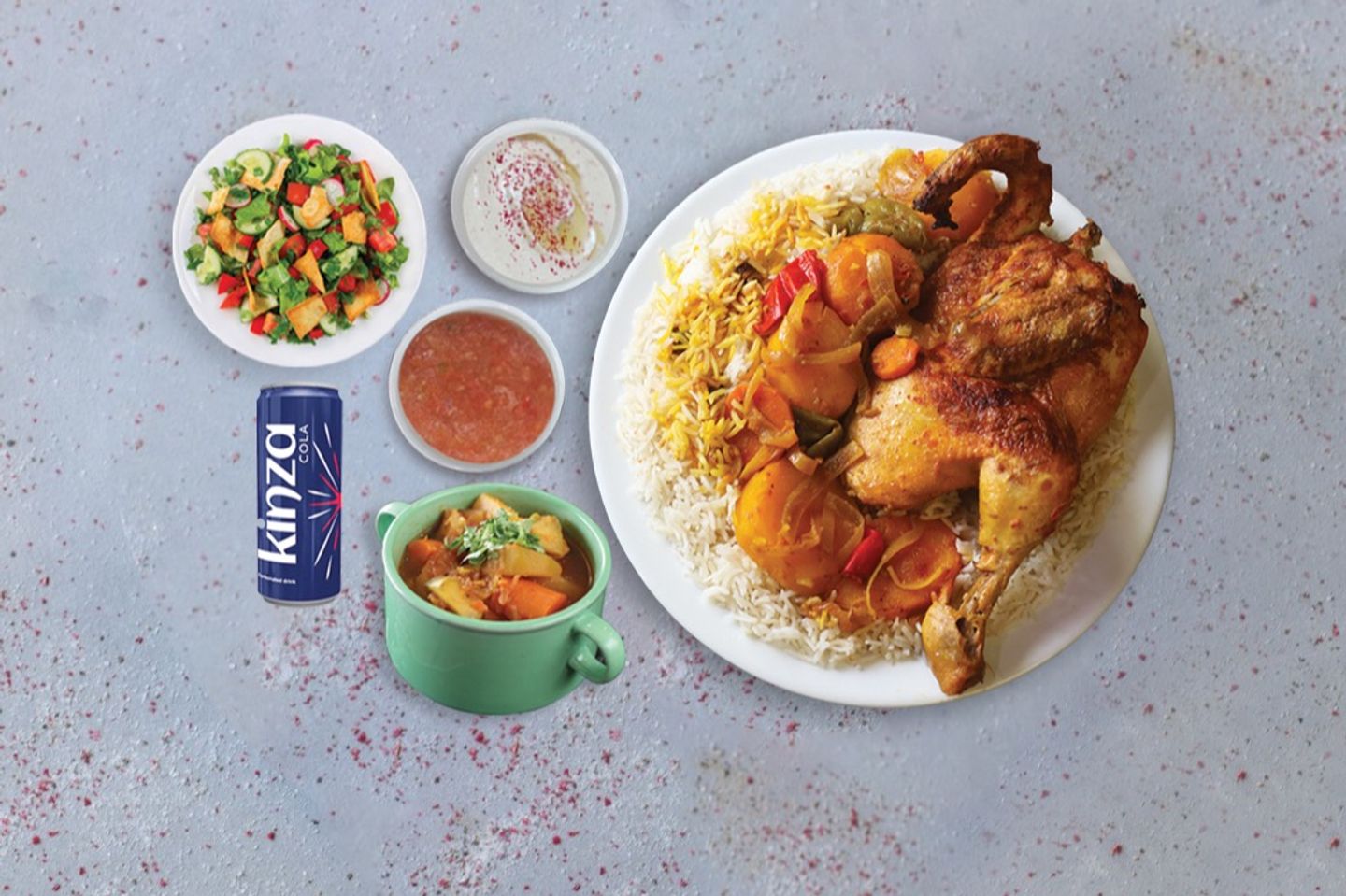 نصف دجاج