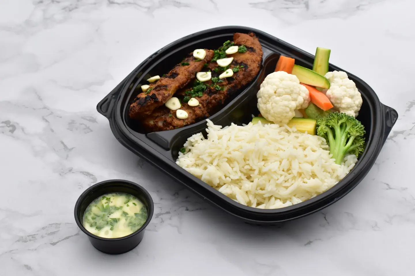 فيله سمك هامور مطفى بالثوم والليمون