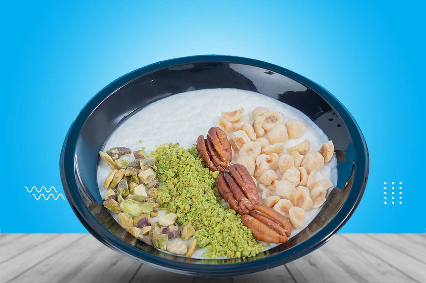 رز بلبن بالمكسرات