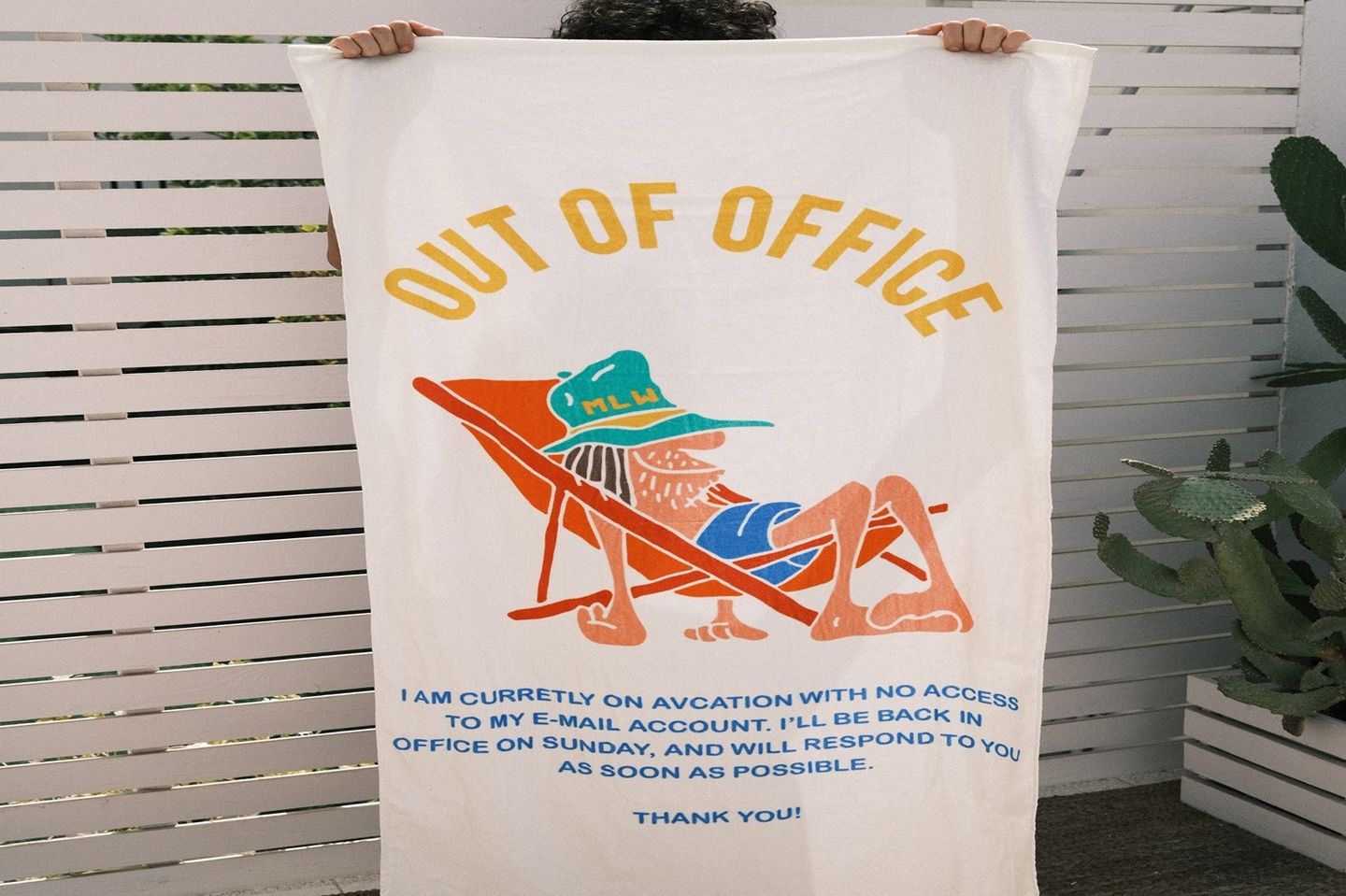 Out Of Office Towel