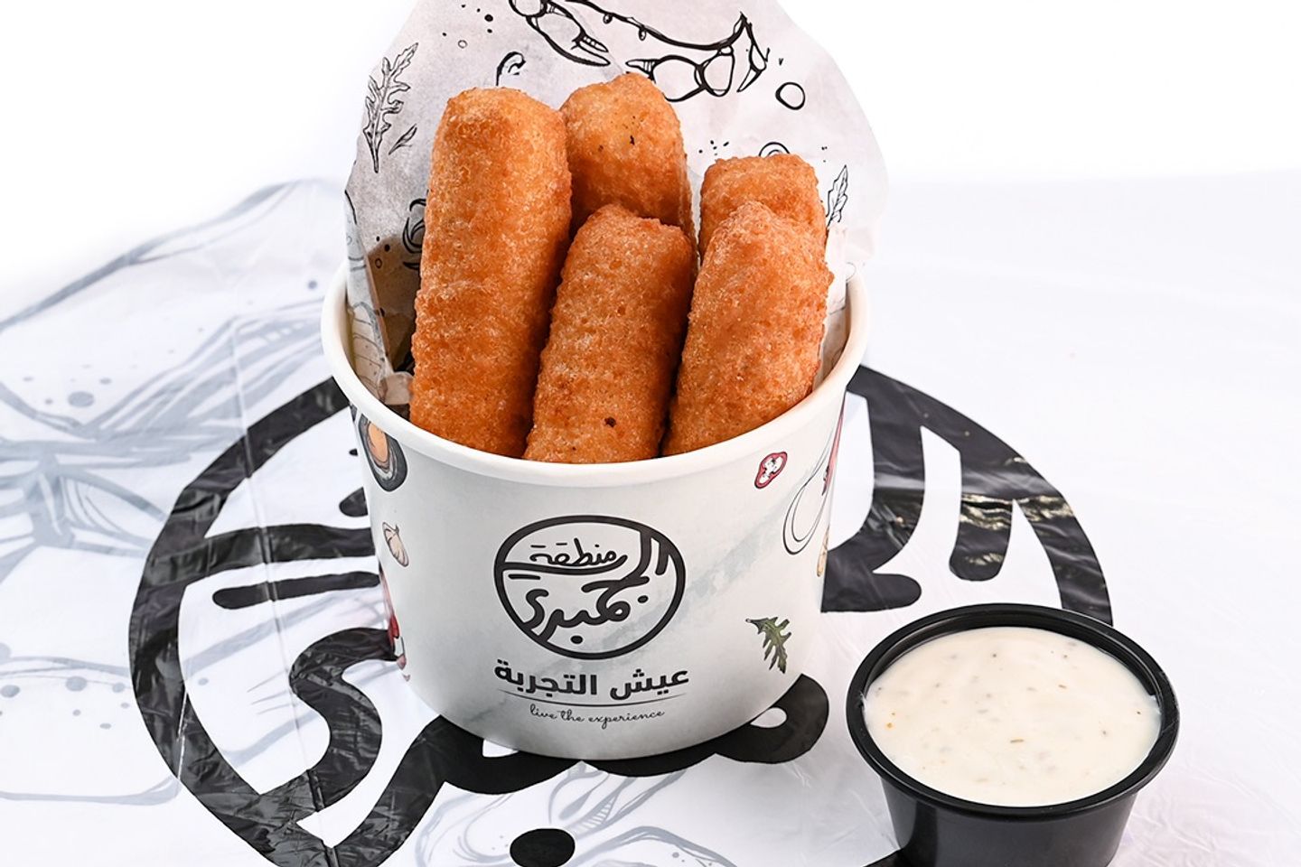 أصابع الموزاريلا