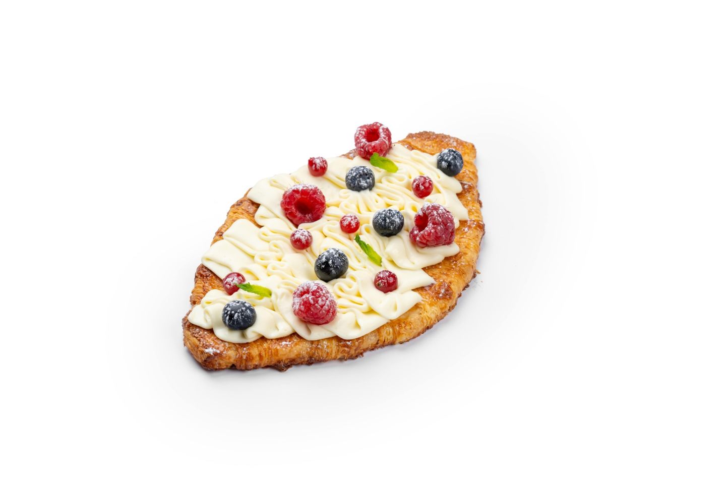 Flat Fruit Croissant