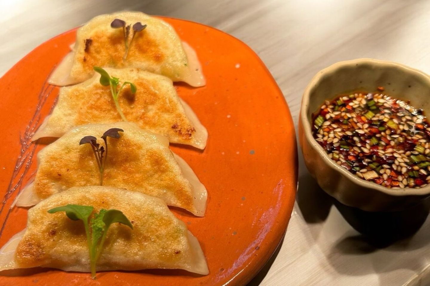 Shrimp Gyoza