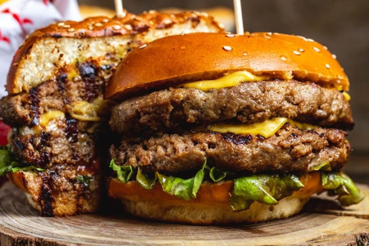 دبل باتي جورميه لحم بقر برجر كومبو