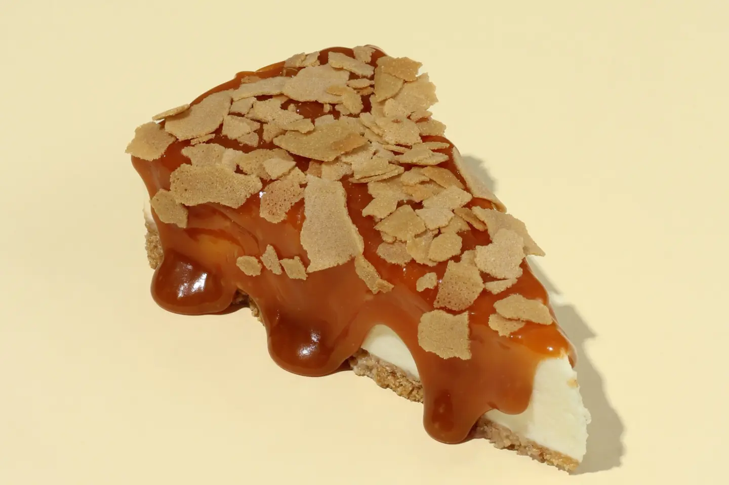 Crunchy Caramel Cheesecake