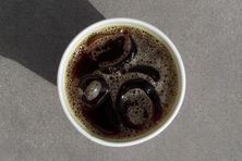 قهوة مقطره مثلجه