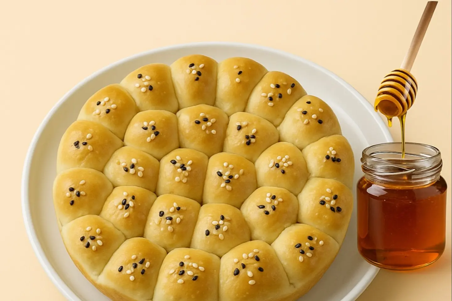 خلية النحل بالعسل