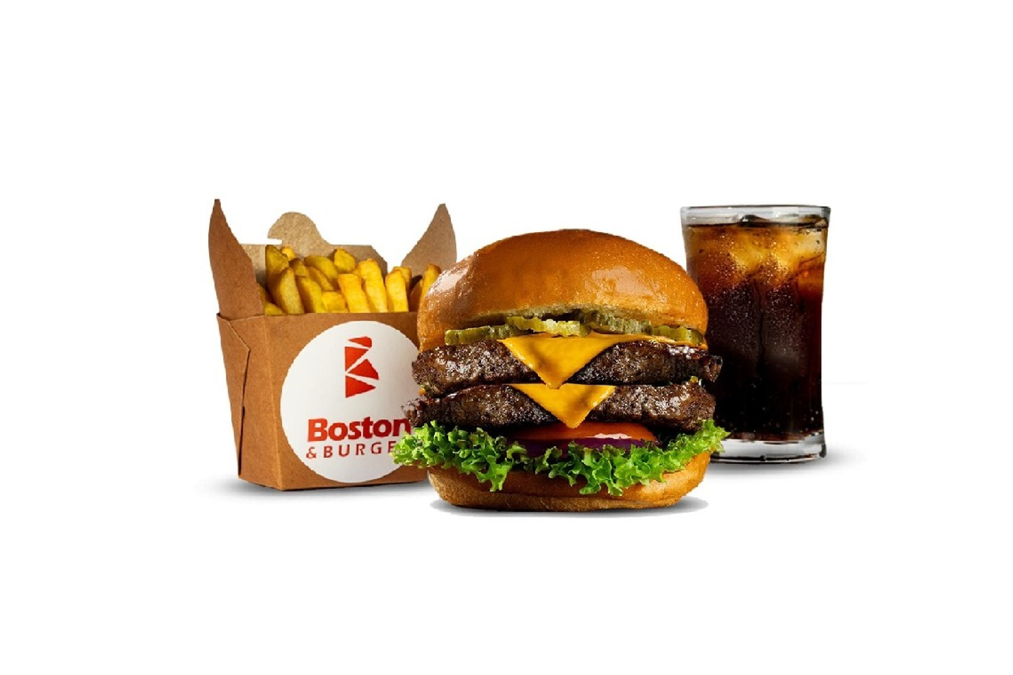 وجبة دبل بوسطن اند برجر انجوس