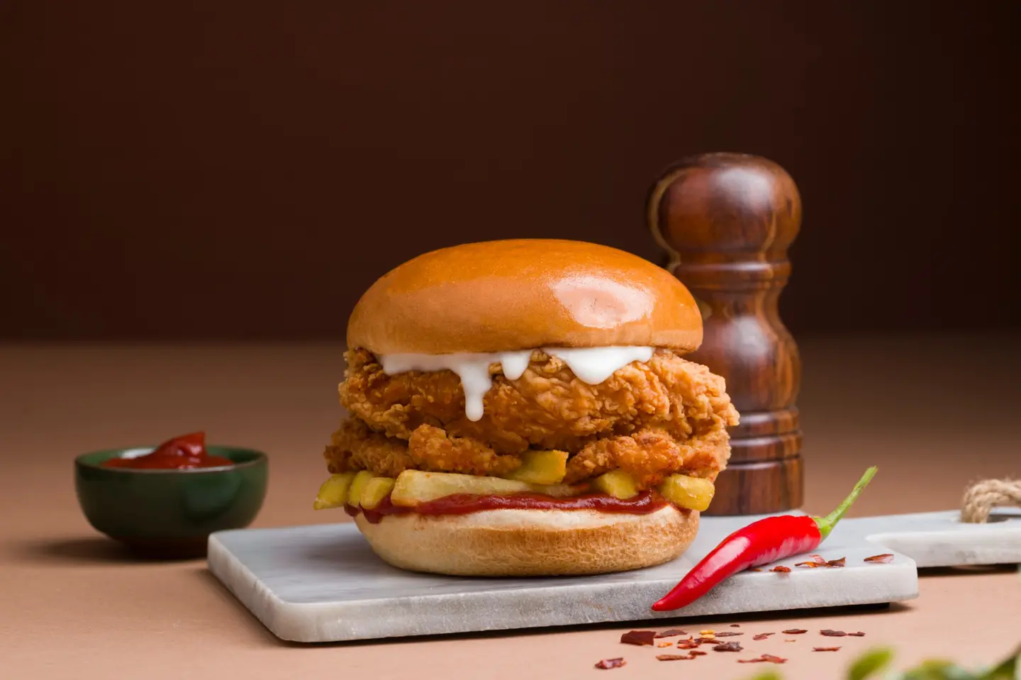 Double Zinger Burger