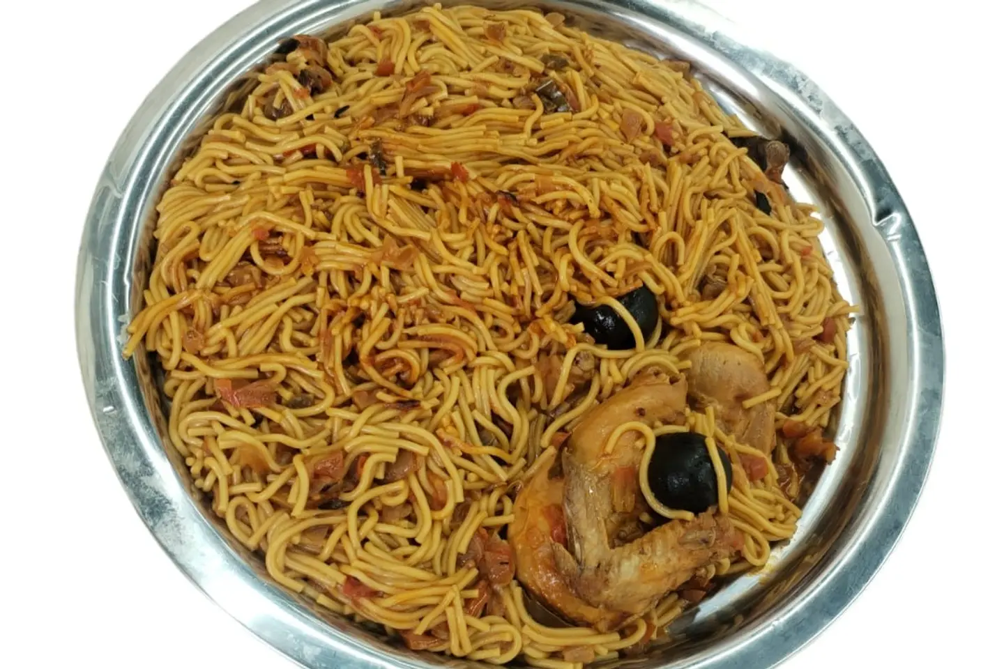 Spaghetti Abu Dmah Chicken