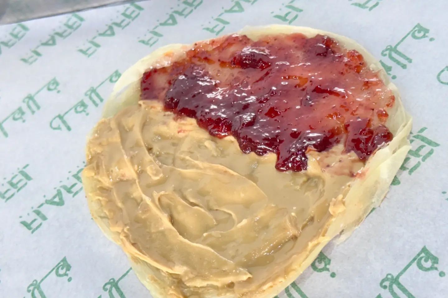 Chapati Peanut Butter Jam
