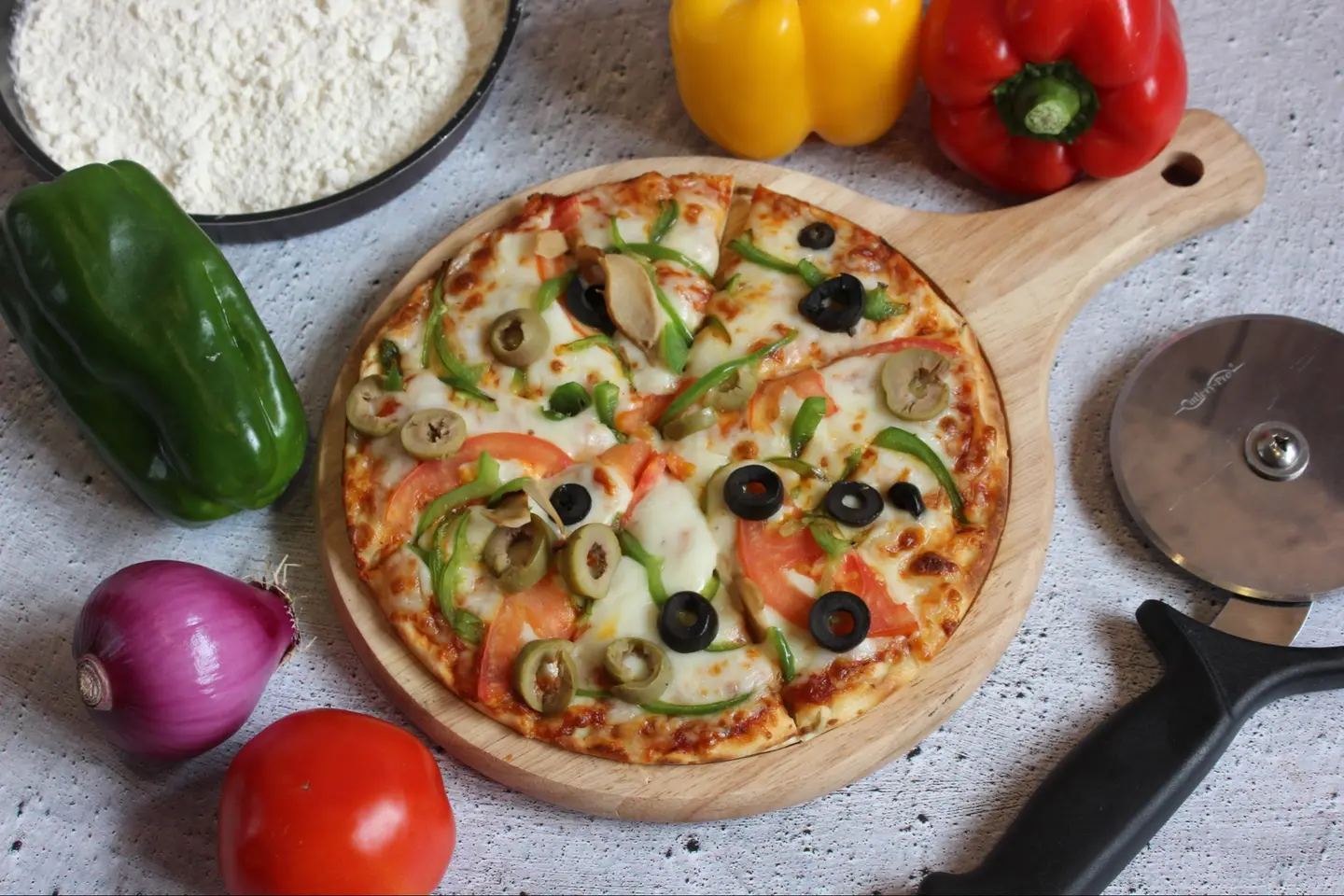 Vegetable Pizza