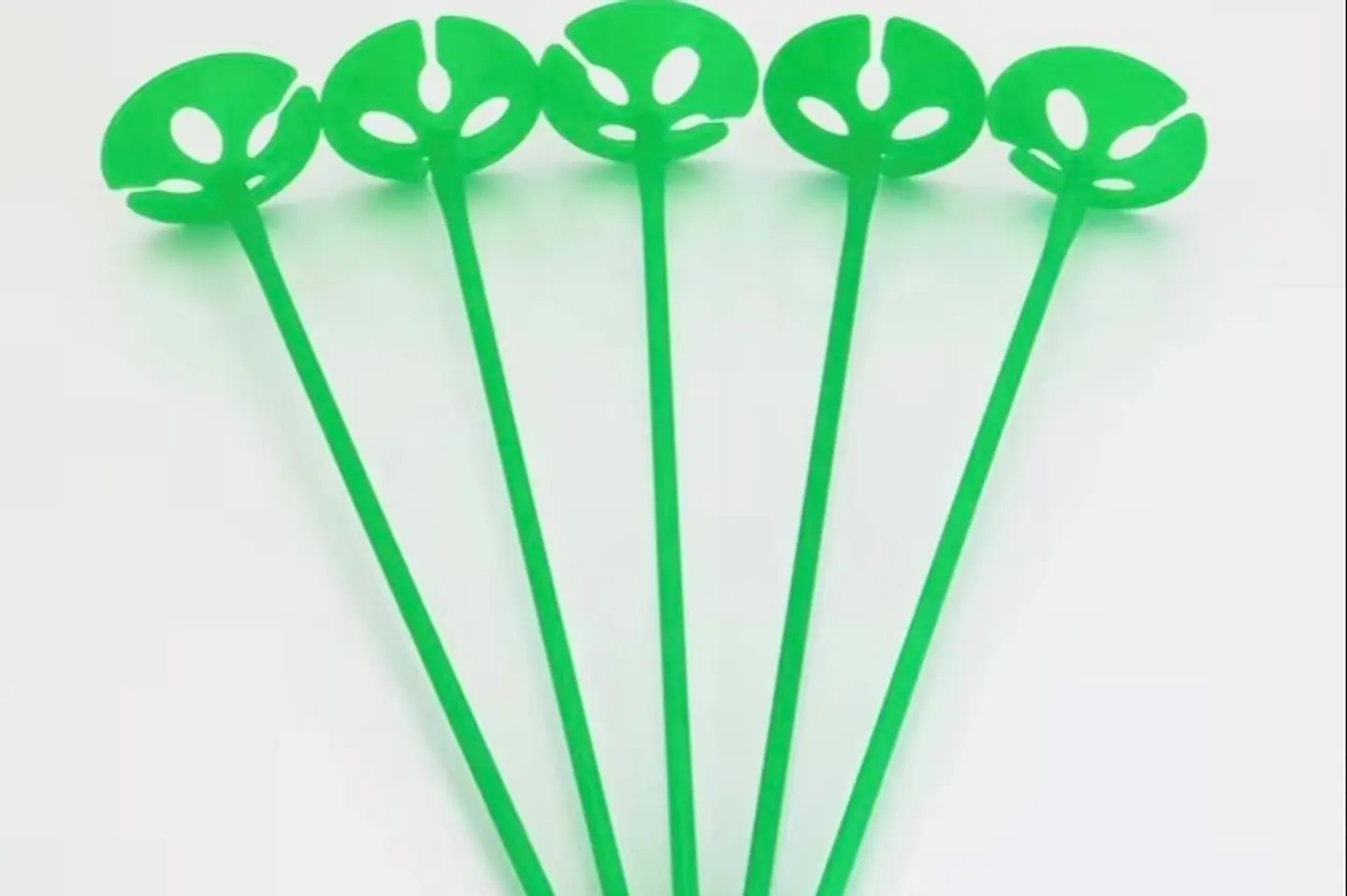 Green Balloon Sticks