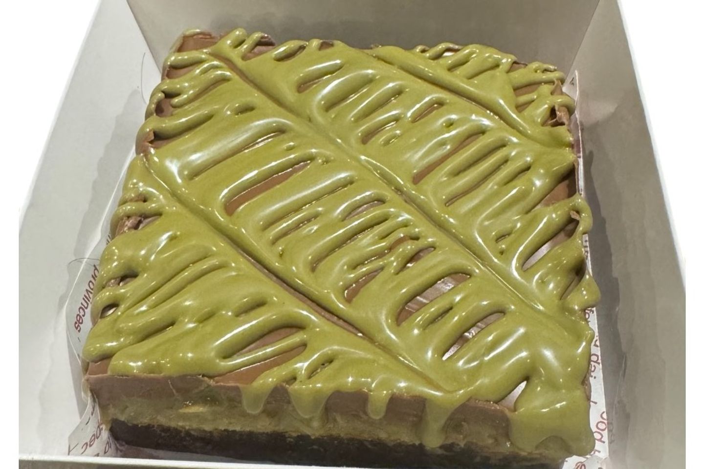 Brownies Kunafa Pistashio