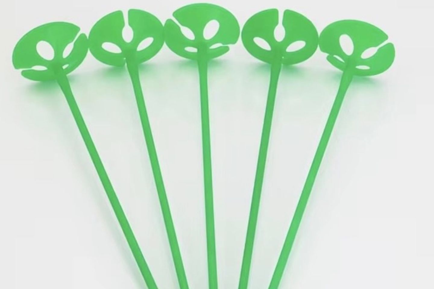 Green Balloon Sticks