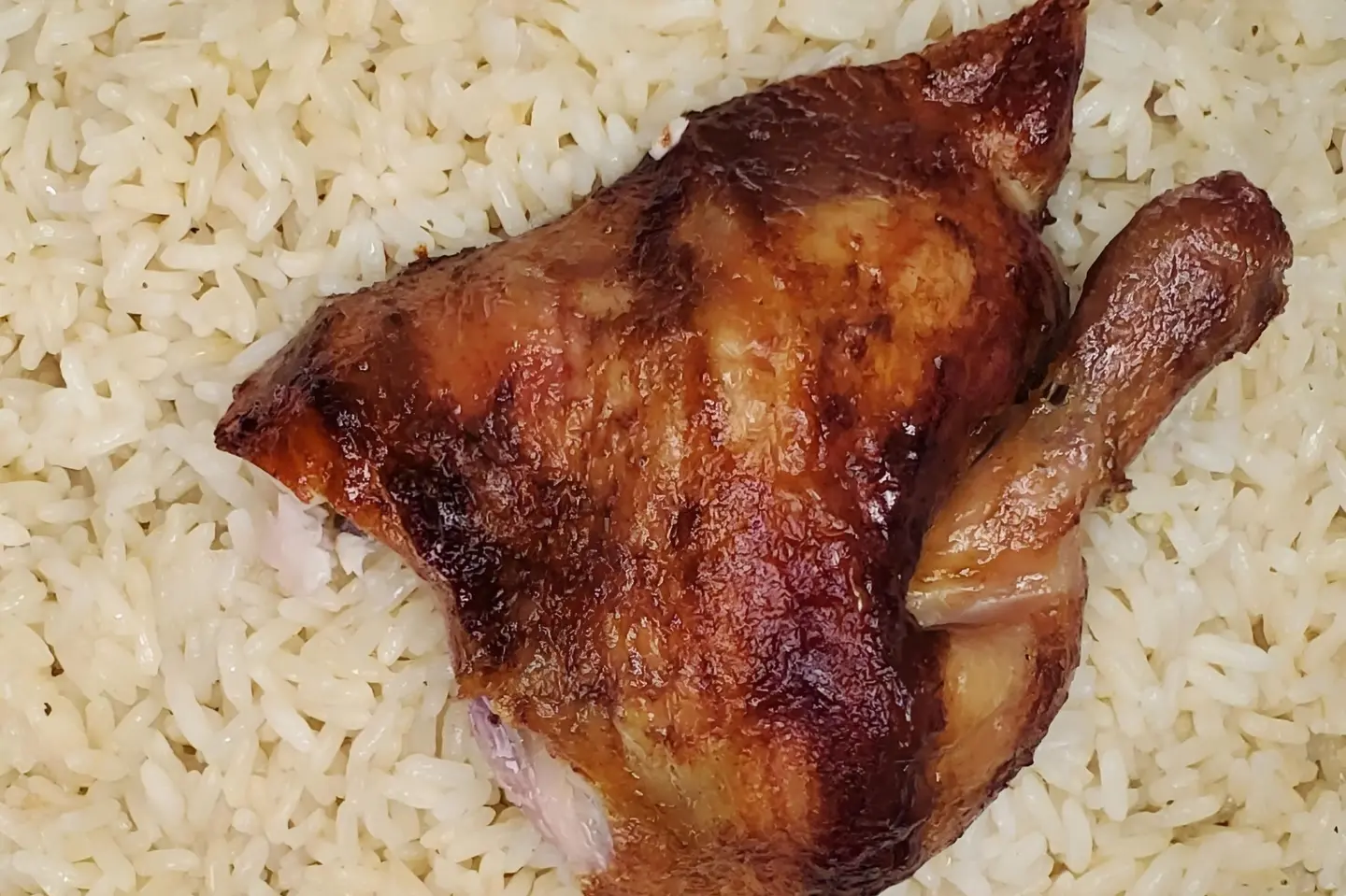 ربع حبه شواية مع أرز أبو بنت