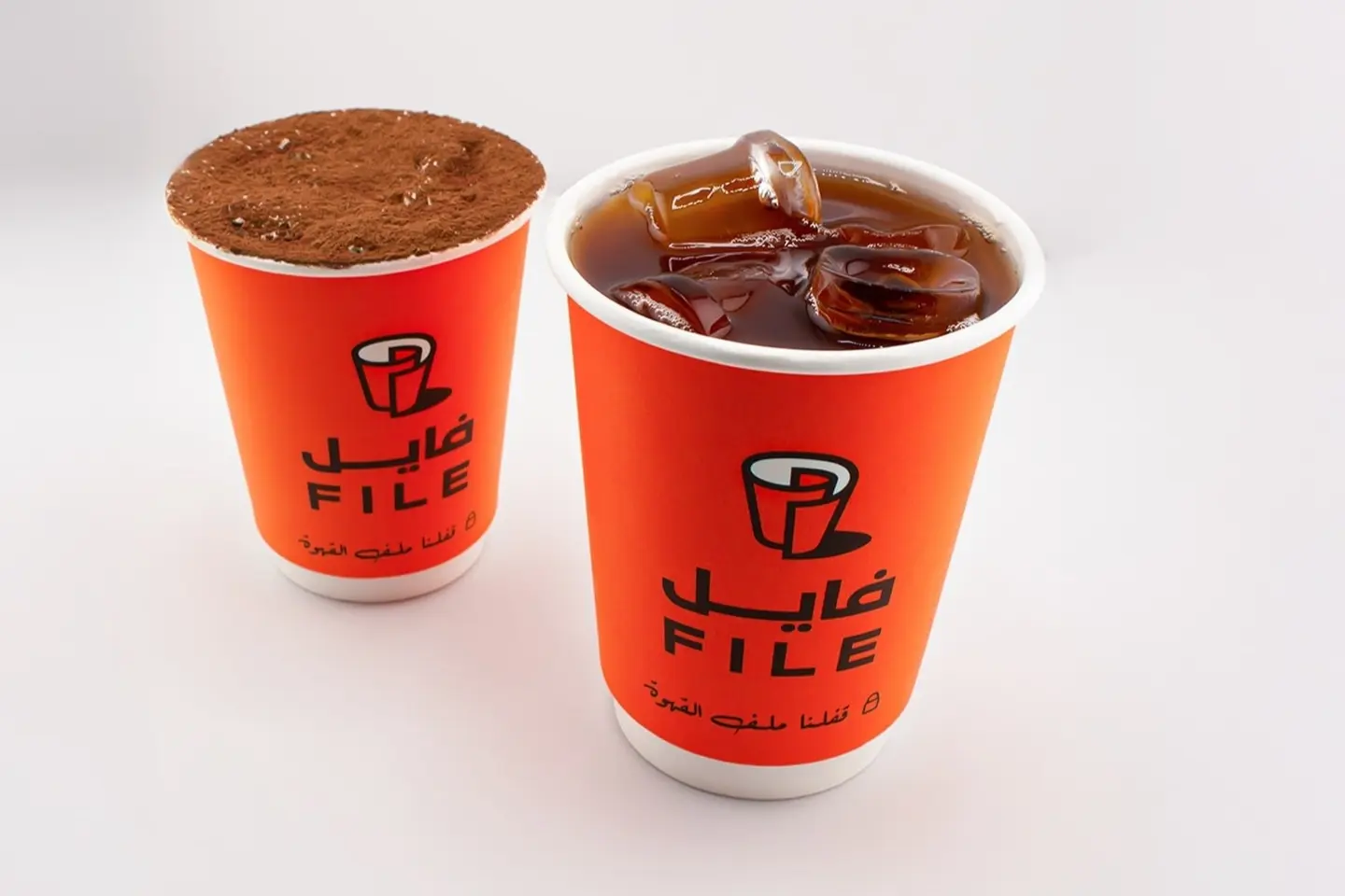 1 Ice Coffee L + 1 Tiramisu