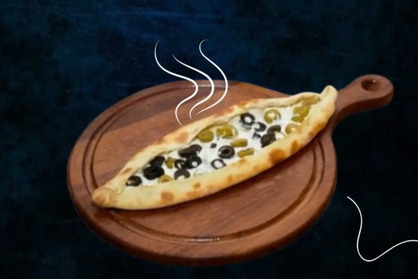 Olive Labneh Pie