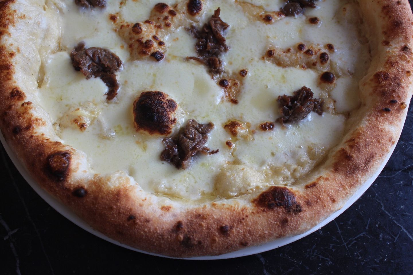 Cheese Steak Pizza