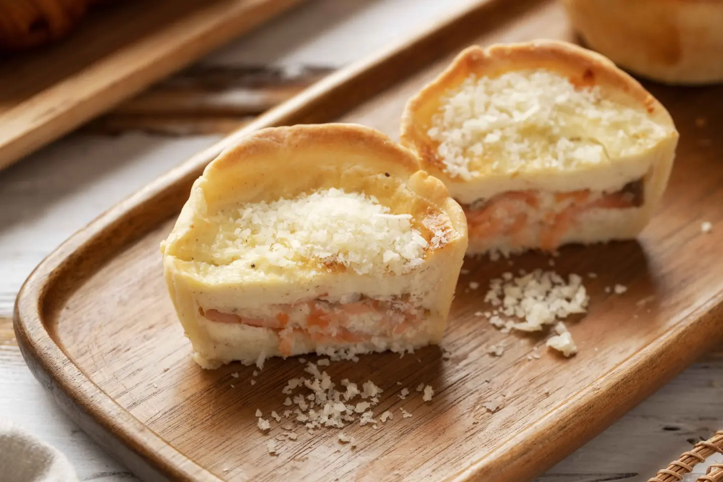 كيش السلمون