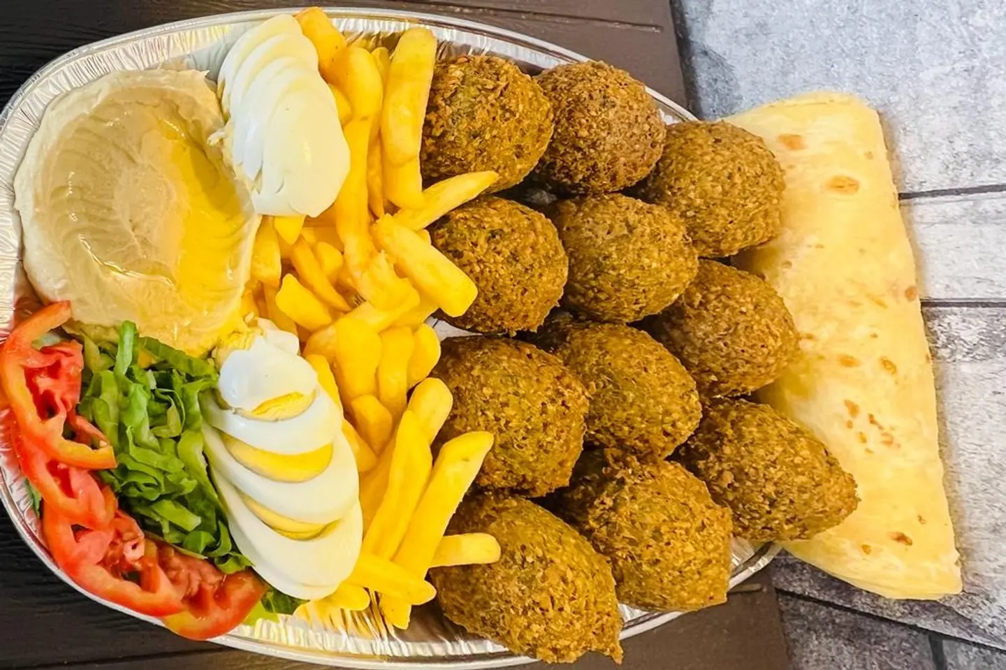 Large Falafel Plate