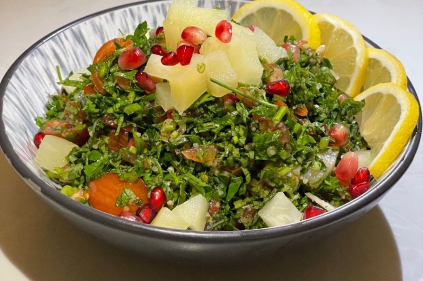 تبولة منزل ورد