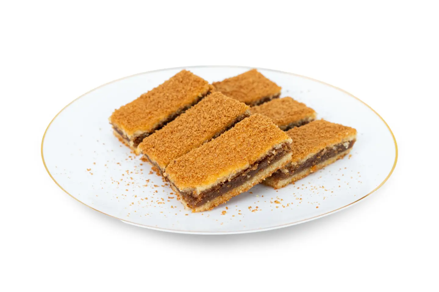 Turkish Basbousa Staffed Lotus