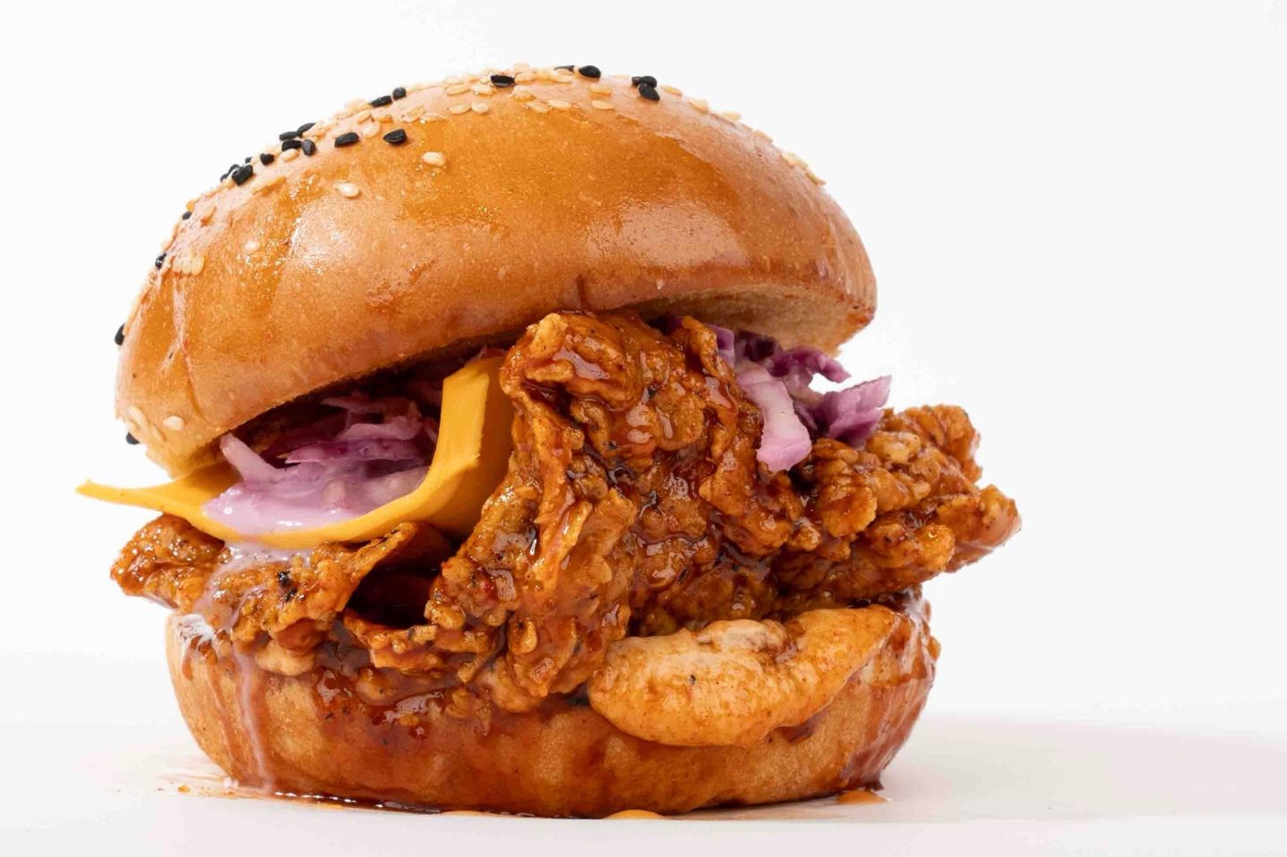 Maple Sriracha Chicken Burger