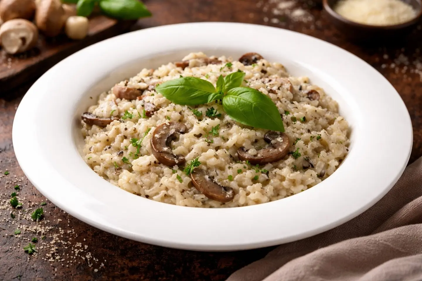 Risotto Truffle Mushroom