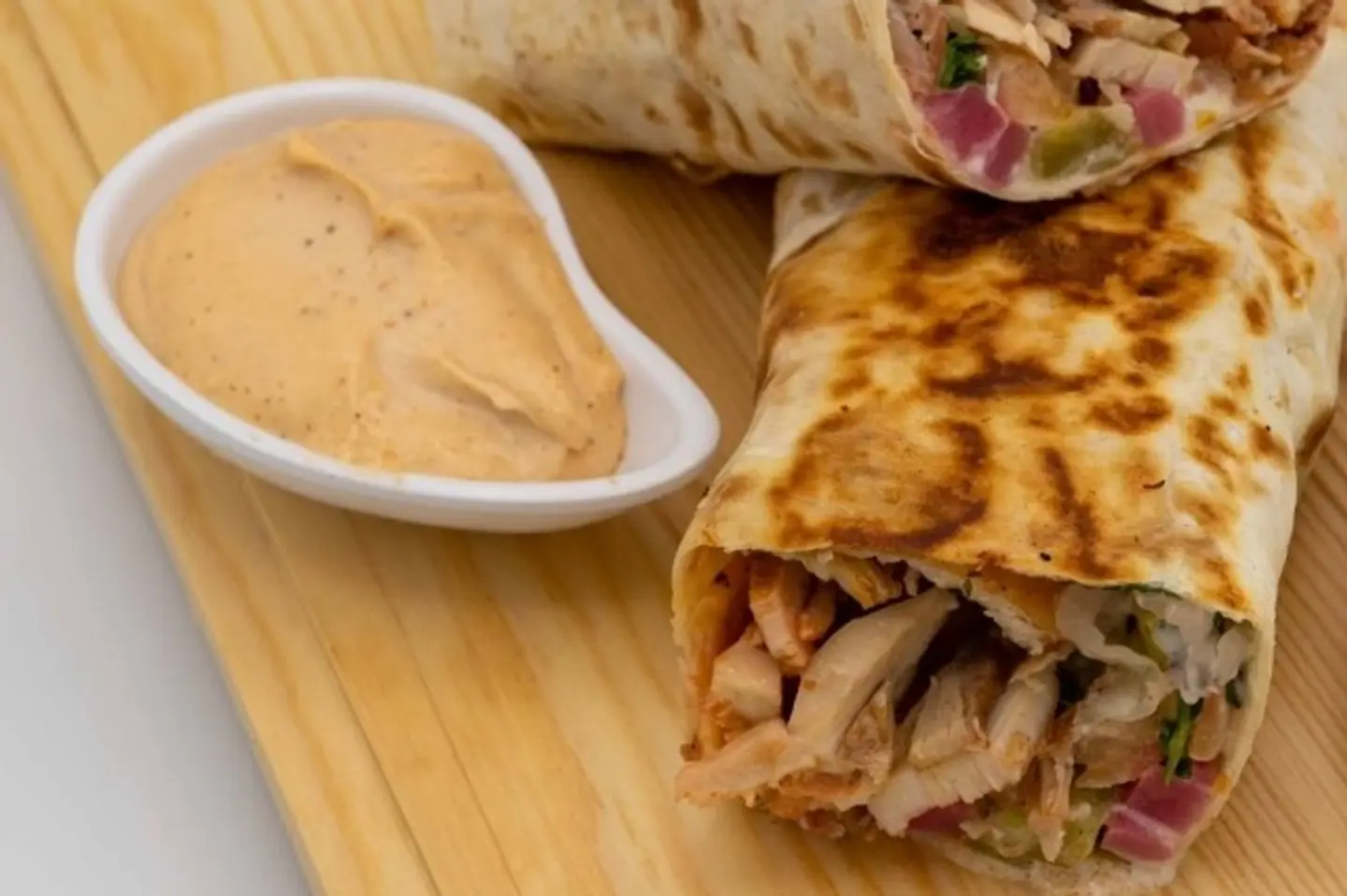 Meat Shawarma Sandwich Saj