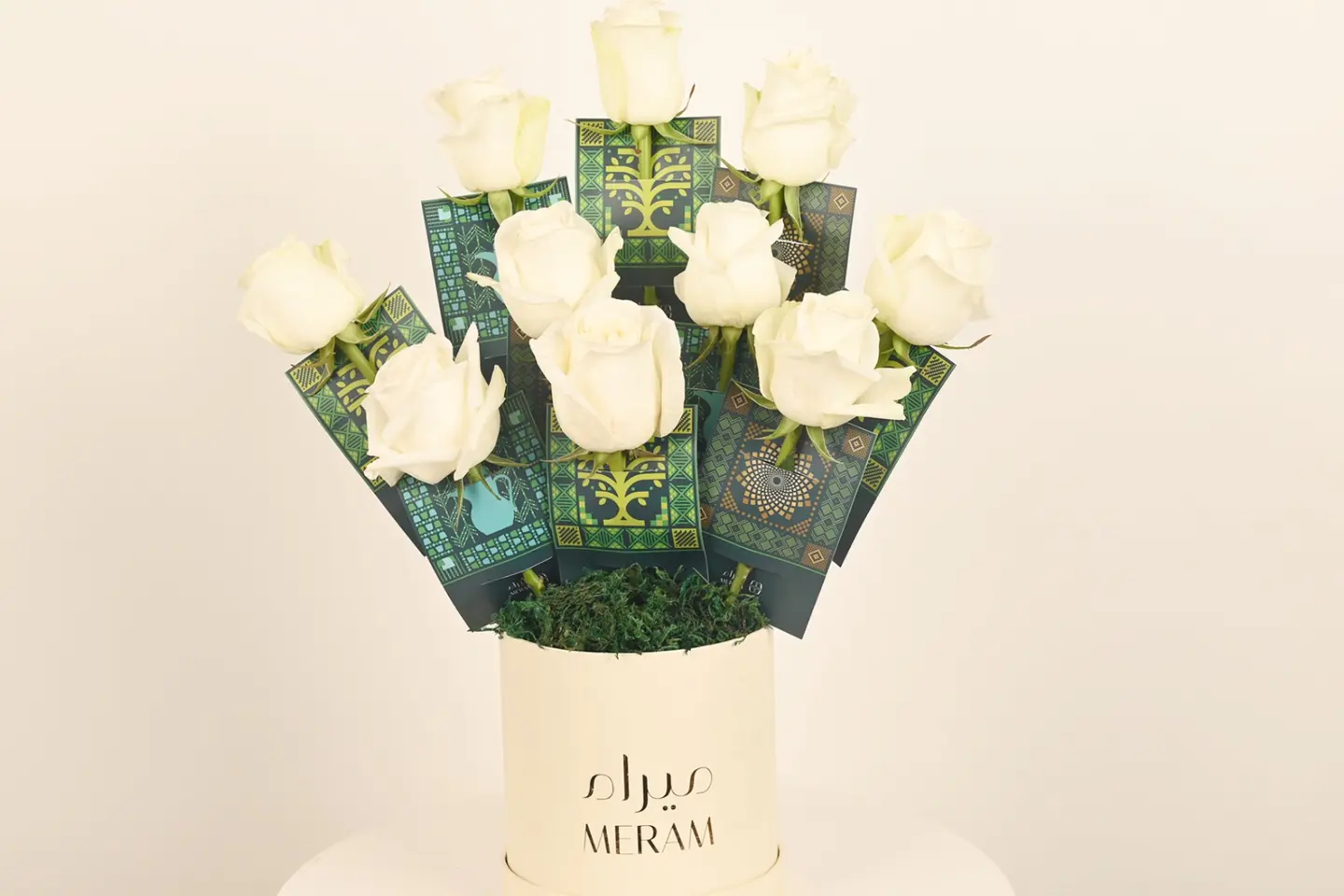 Box Roses With Card National Day