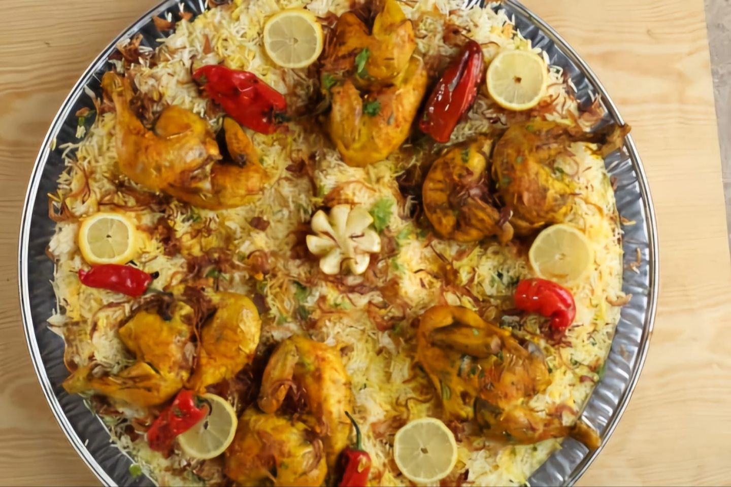 وليمة مندي دجاج