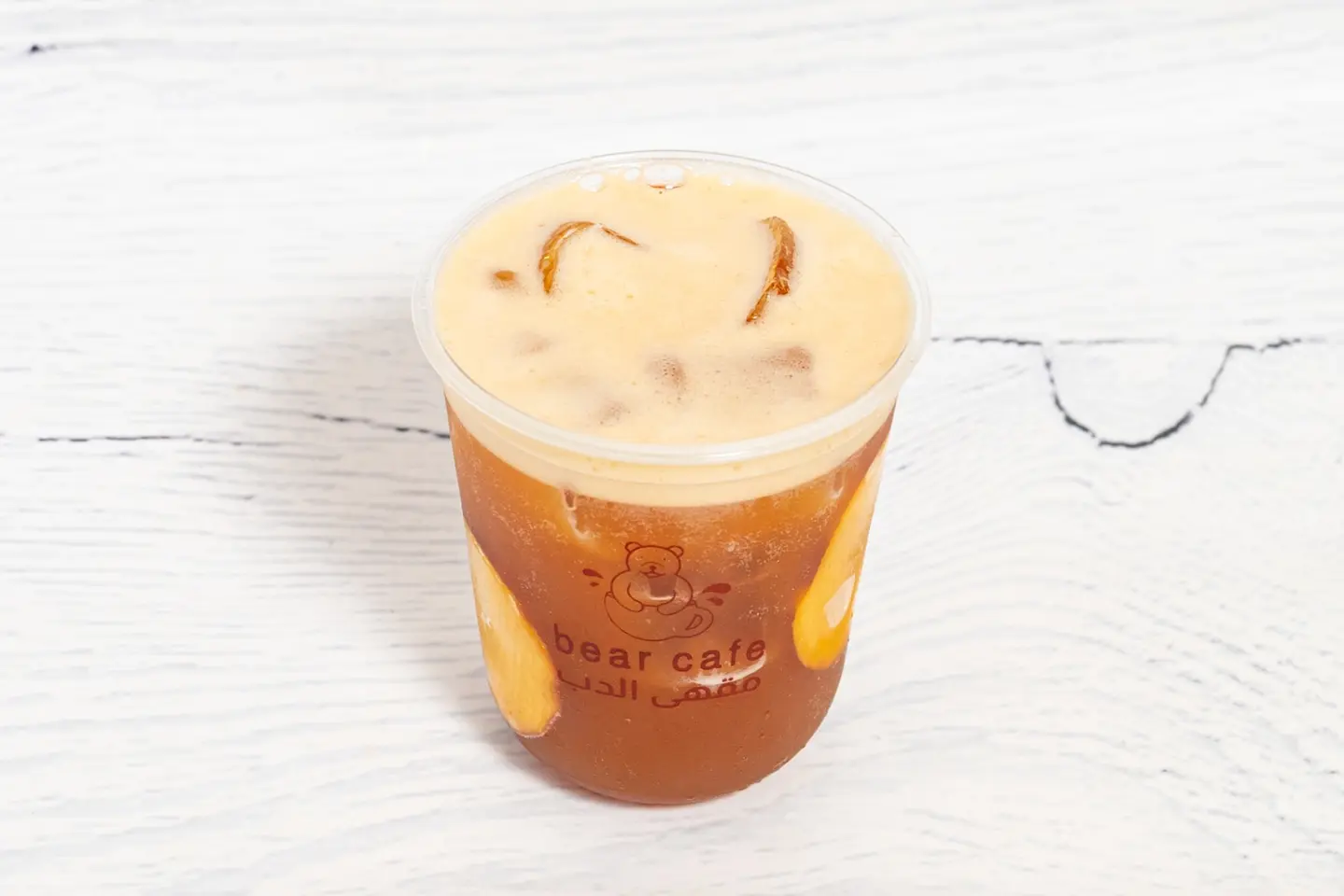 Iced Tea With Passion Fruit