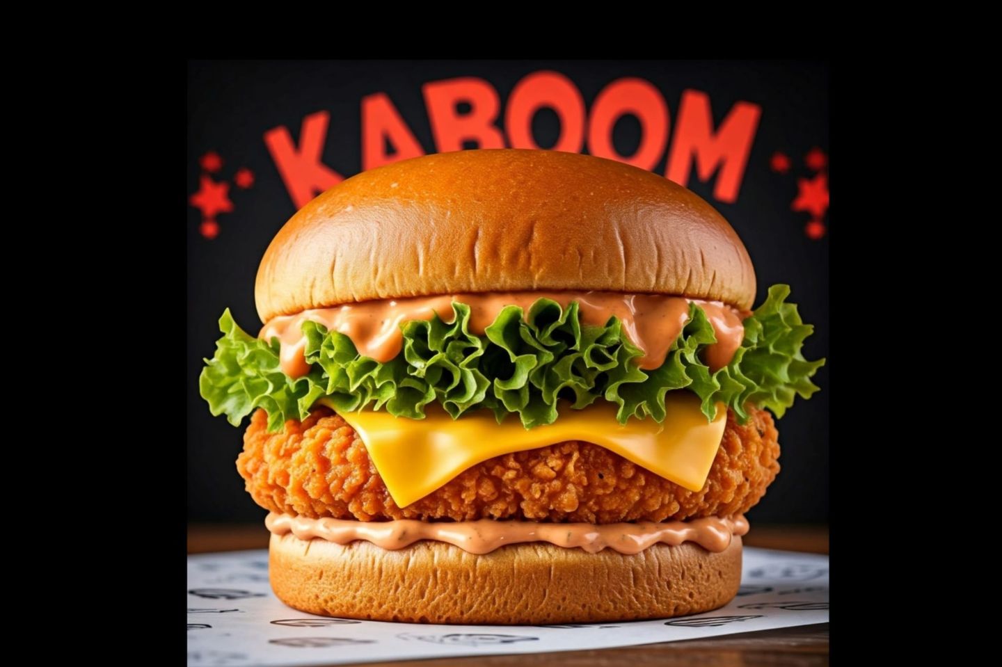 Crunchy Chicken Burger