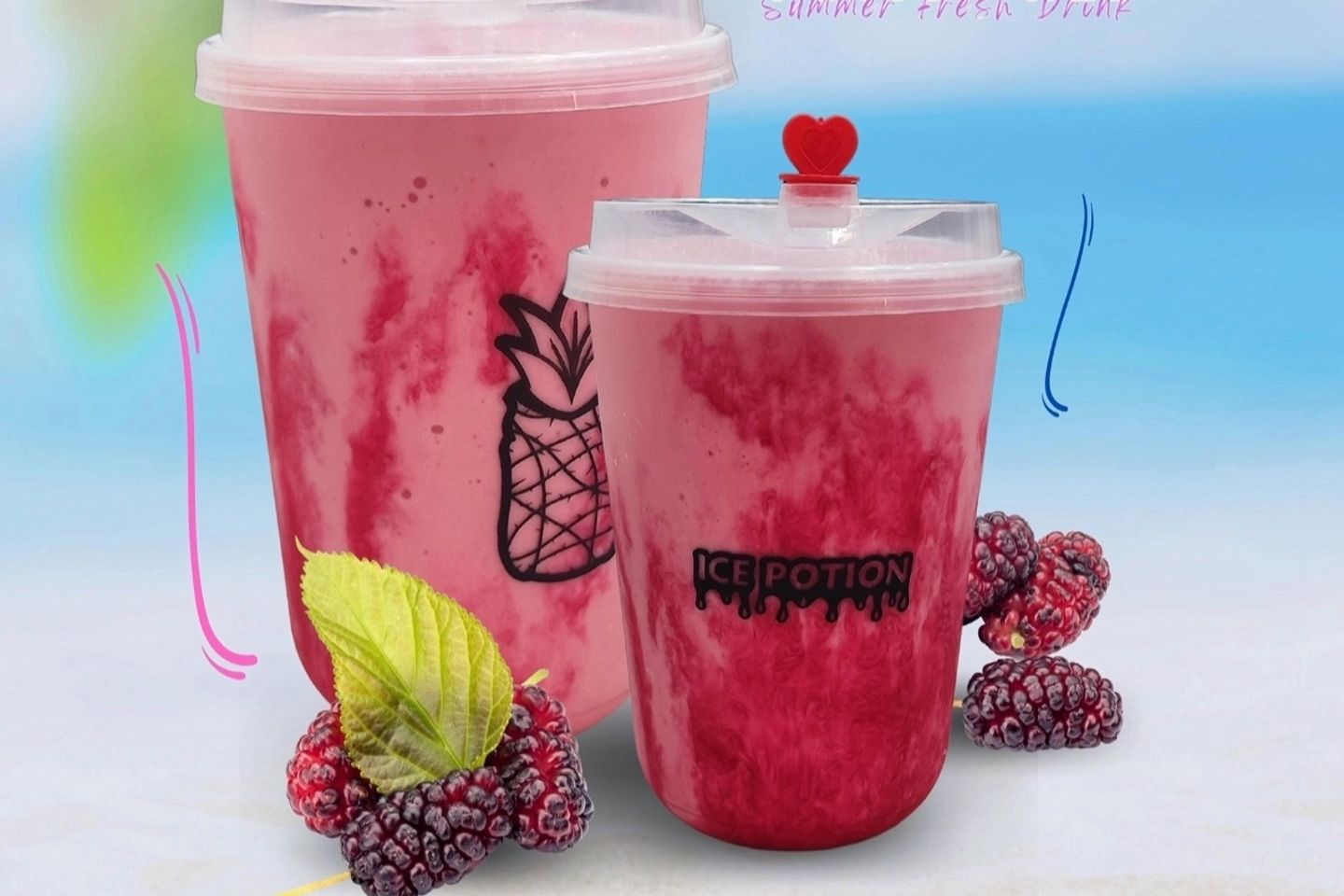 Milkshake Red Berry