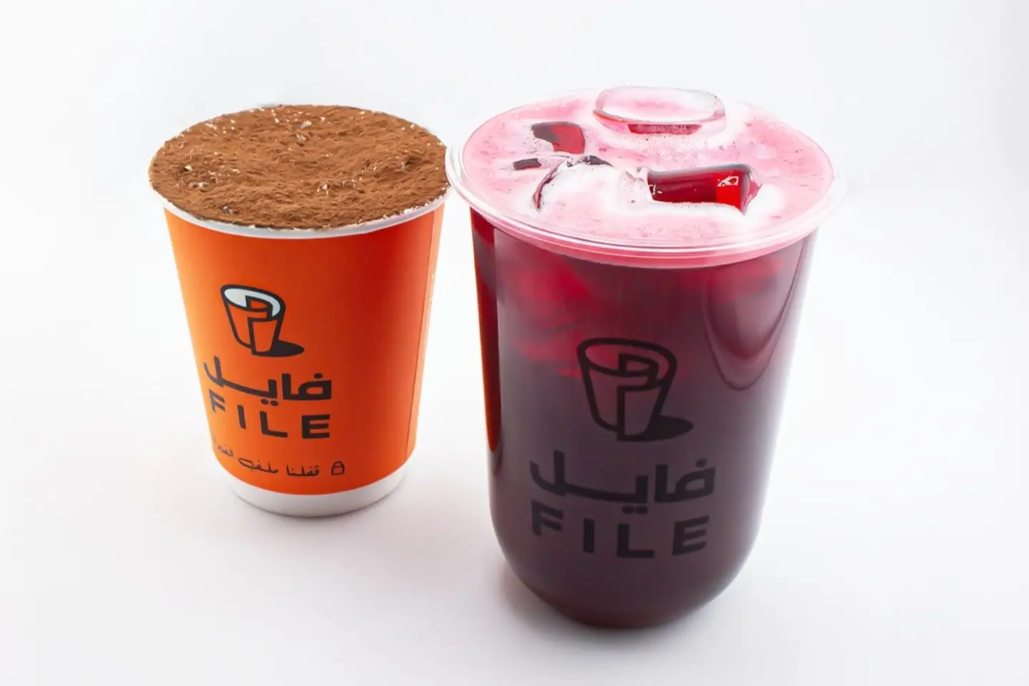 1 Ice Karkade + 1 Tiramisu