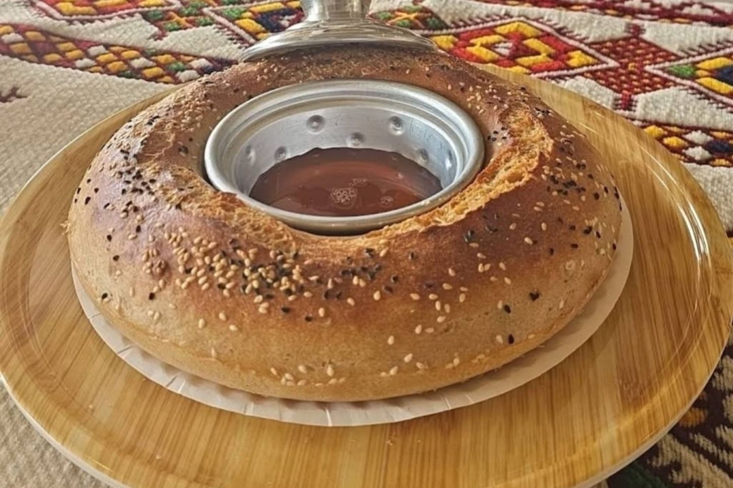 خبزة بالسمن وعسل