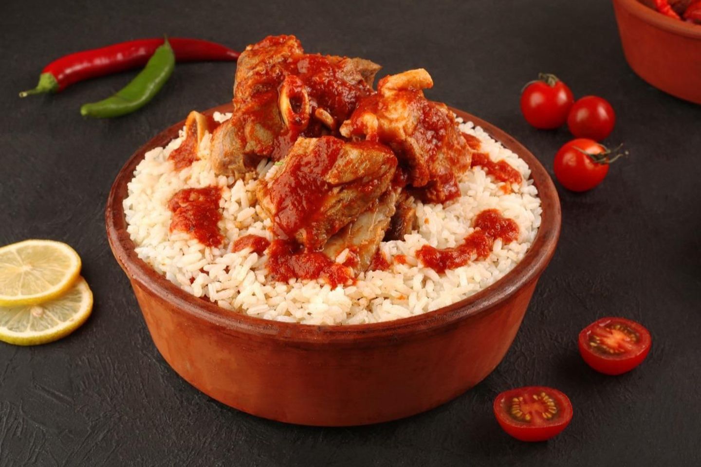 Meat Fatteh Tagine
