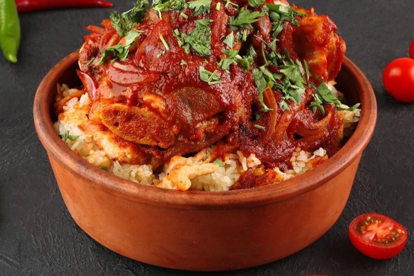 Trotters Fatteh Tagine
