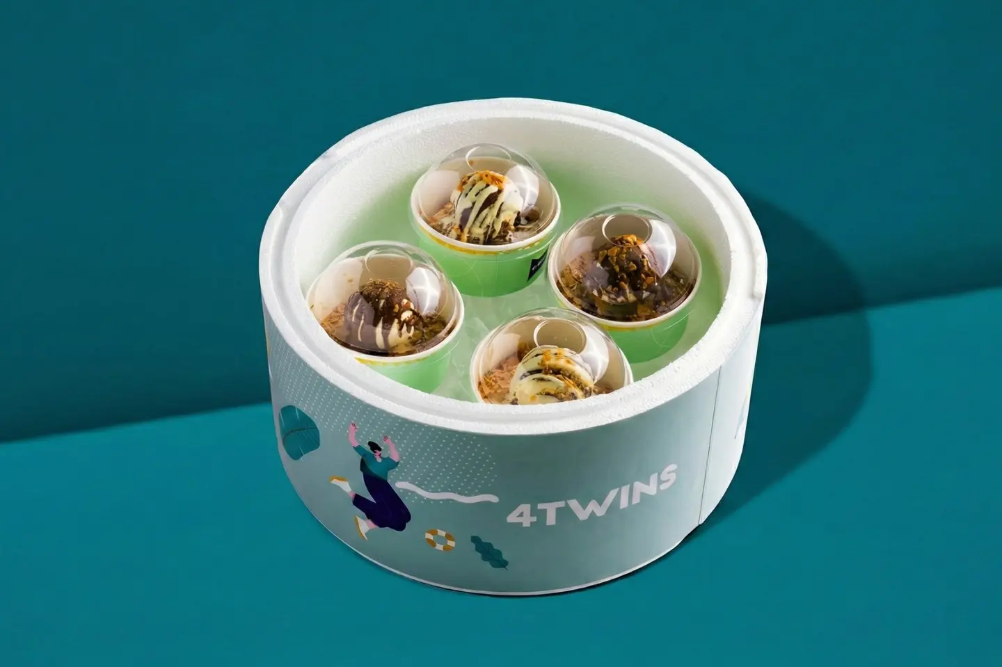 آيس كوكيز بوكس 4حبات