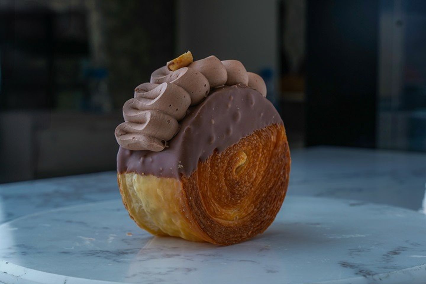 Chocolate Nutella Croissant Roll