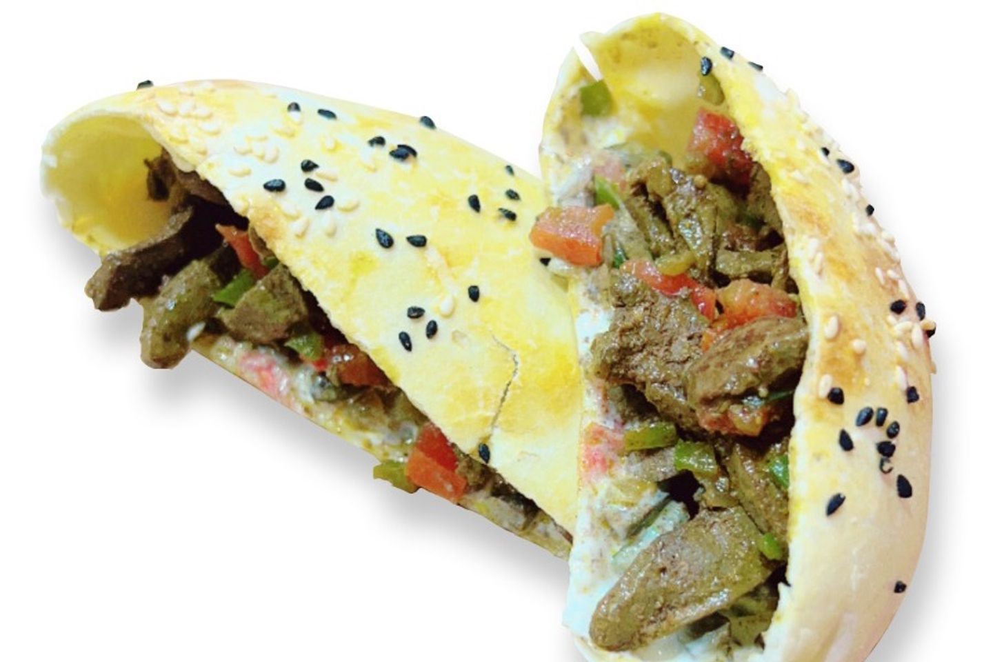 فطيرة مدورة كبده - اضافة جبن